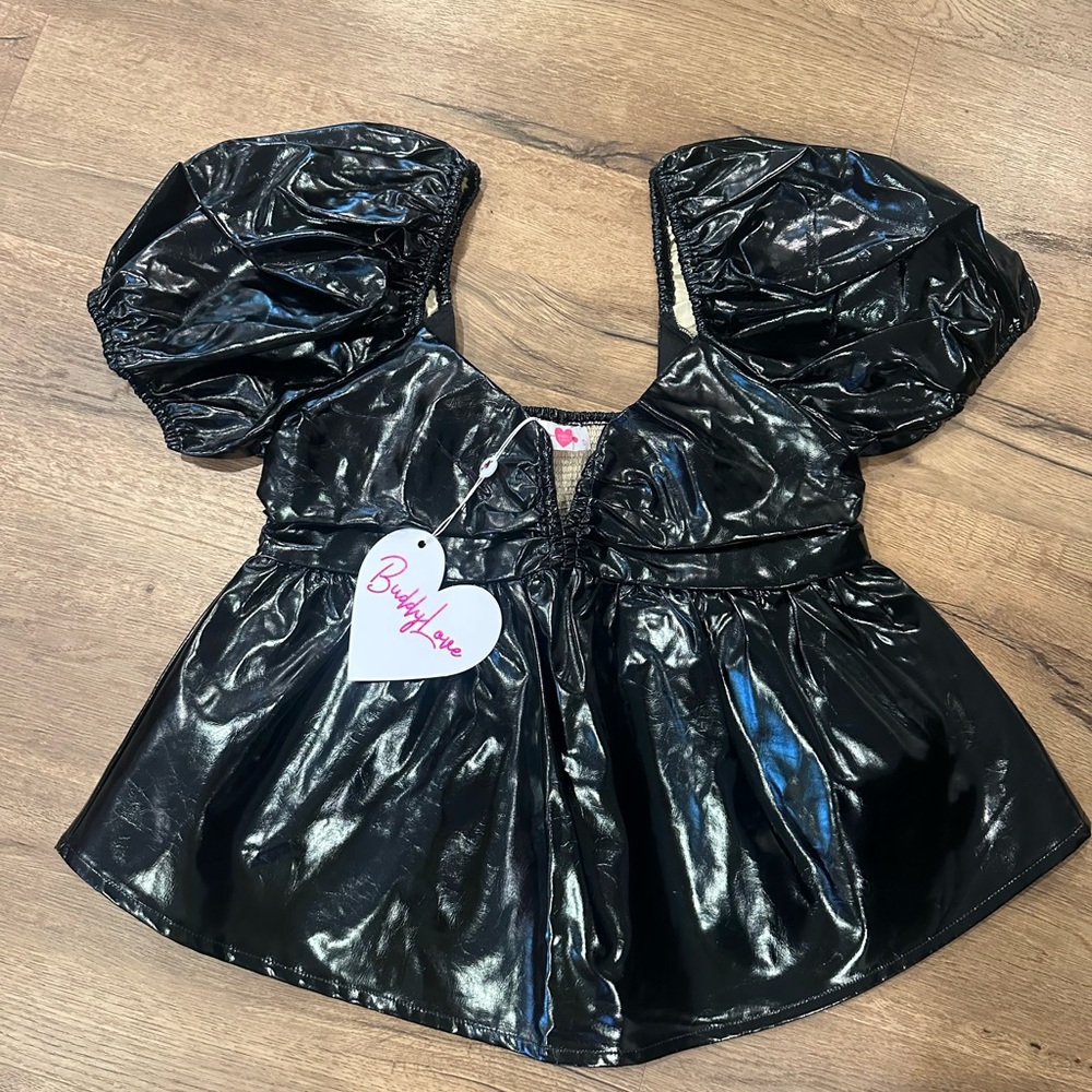 Buddy Love Leather Looking Jacket